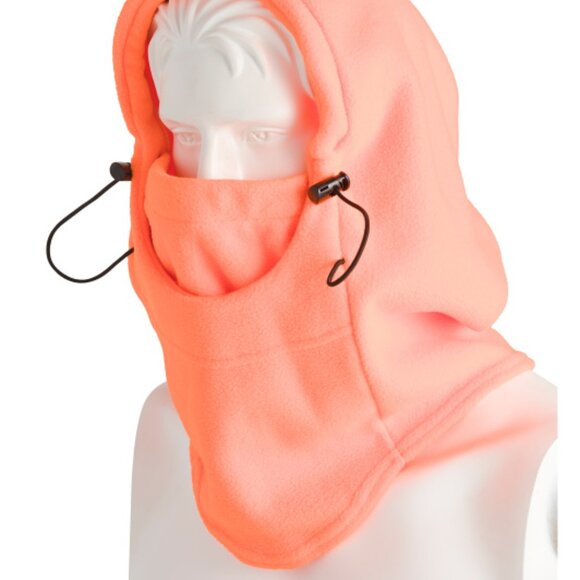 NEW TURTLE FUR Chelonia Fleece Alien Overhood Hunter Orange 164tn - Picture 2 of 5